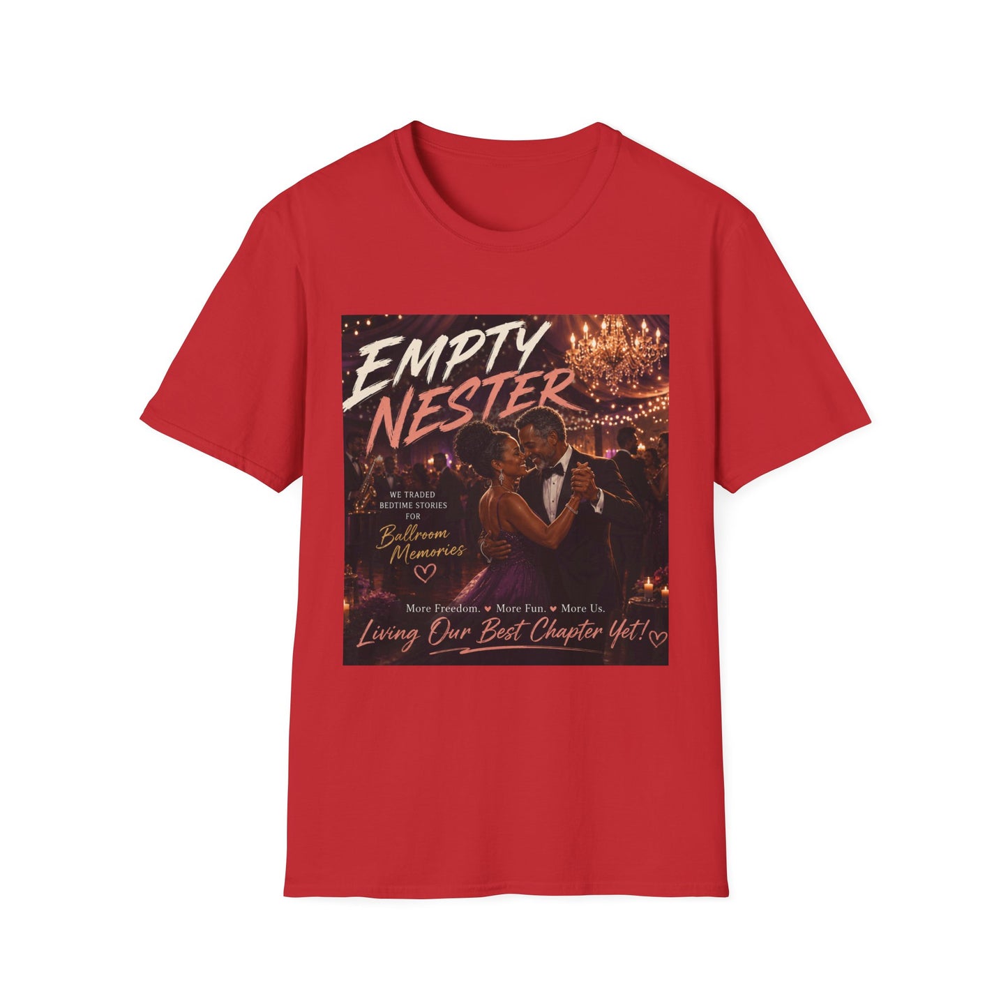 Empty Nester T-Shirt — Celebratory Retro Couple Design
