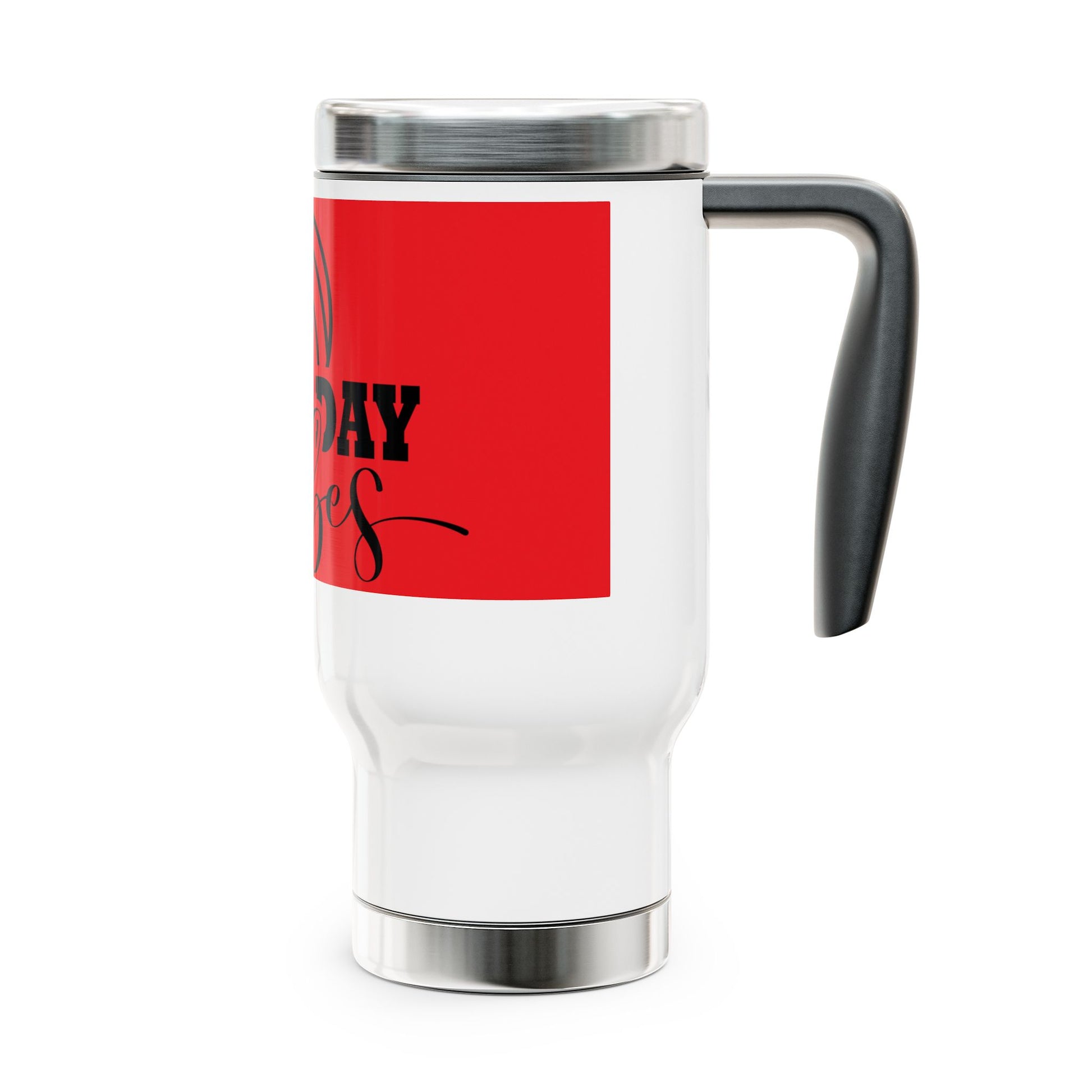 Game Day Vibes Travel Mug, Stainless Steel Cup for Sports Lovers, Perfect for Tailgating, Coffee, Gift for Volleyball Fans, Unique Drinkware