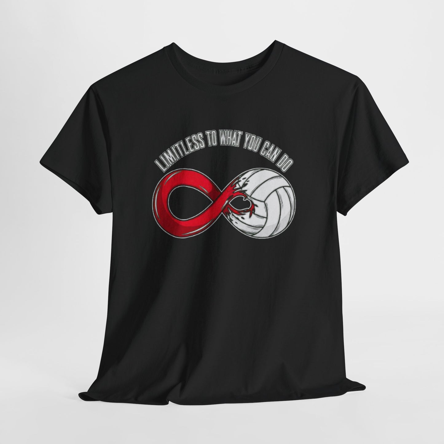 Limitless Potential Unisex Heavy Cotton Tee - Inspirational Shirt, Casual Wear, Gift for Him/Her, Motivation Apparel, Everyday Comfort