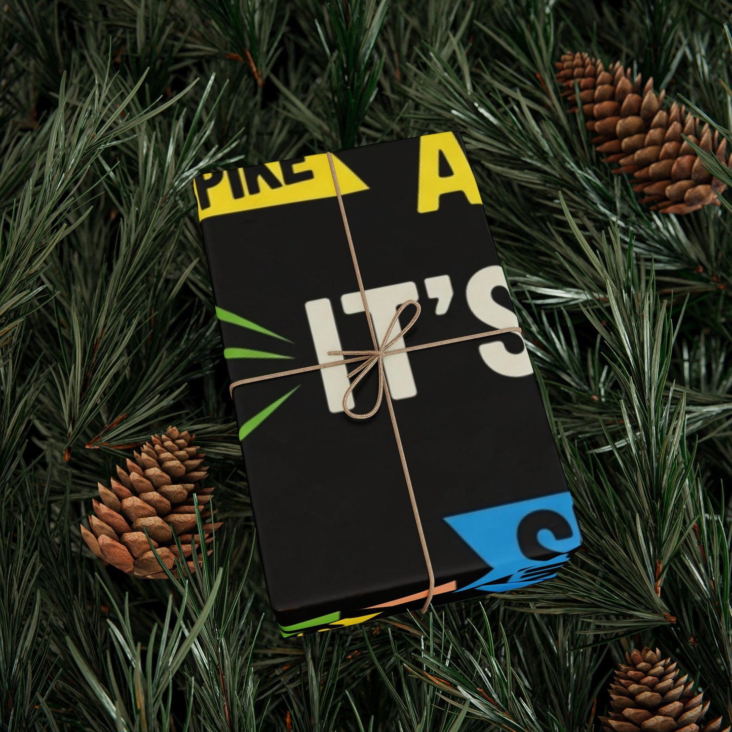 Volleyball-Themed Wrapping Paper Roll - Fun Gift Wrap for Sports Lovers