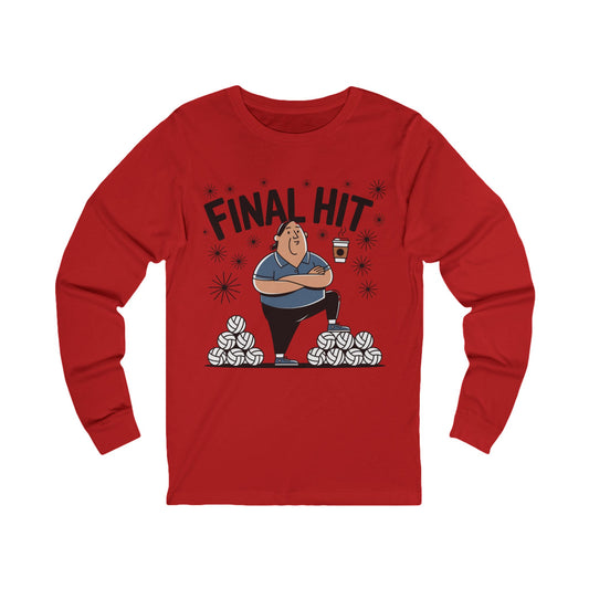 Final Hit Unisex Long Sleeve Tee, Funny Graphic Shirt, Gift for Coffee Lovers, Comfortable Everyday Wear, Perfect for Casual Outings, [...]