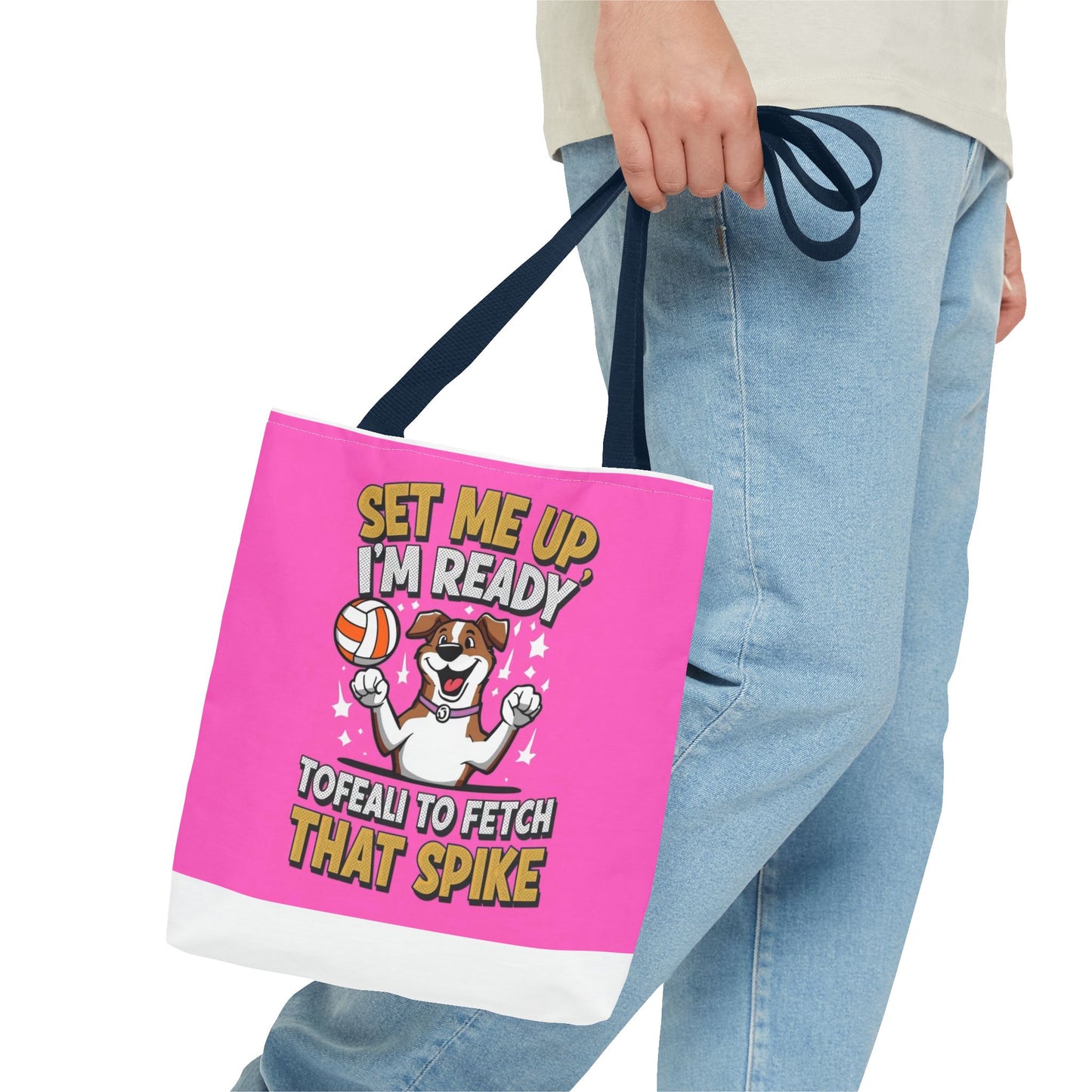 Fun Pet Lover Tote Bag - Perfect for Dog Owners, Gift for Animal Lovers, Cute Summer Accessory, Beach Bag, Gym Tote