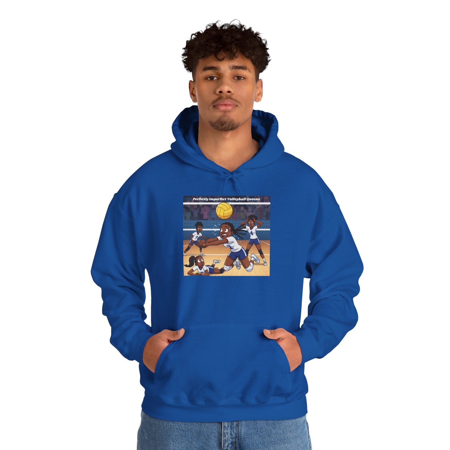 Sporty Unisex Hoodie – Perfect for Athletes, Gifts for Team Spirit, Hooded Sweatshirt for Warmth, Casual Wear, Sports Events