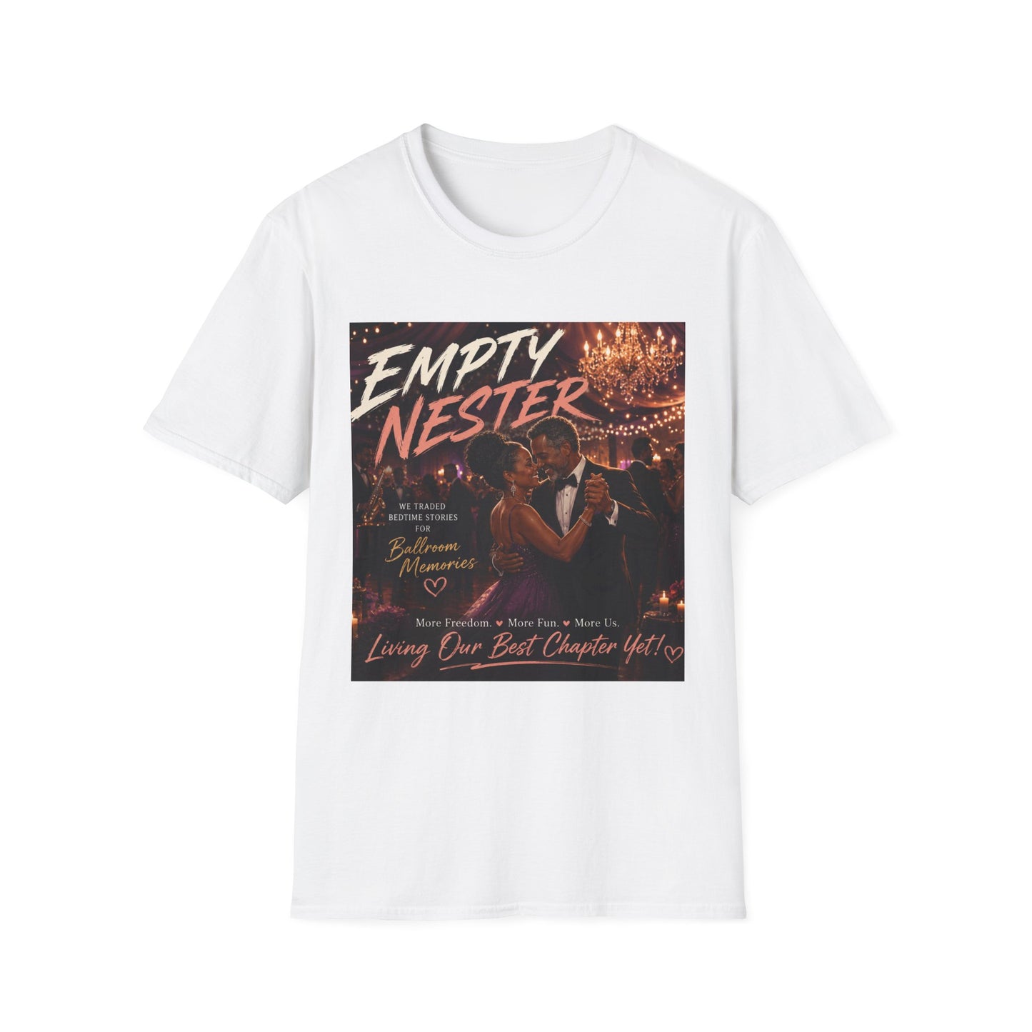Empty Nester T-Shirt — Celebratory Retro Couple Design