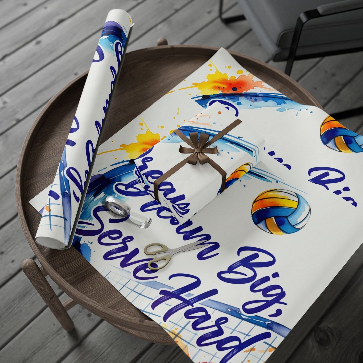 Colorful Marbled Wrapping Paper for Gift Giving