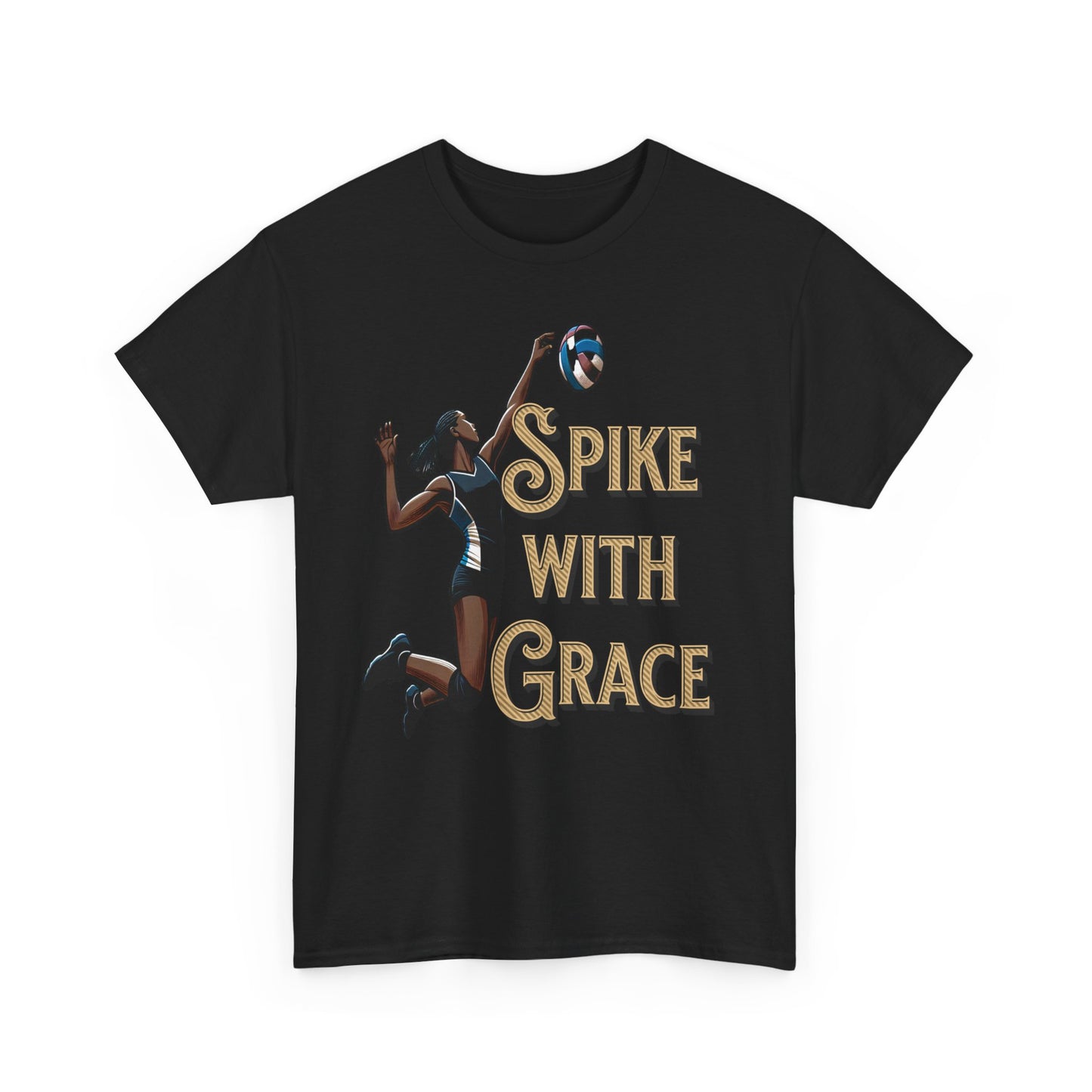 Spike with Grace Volleyball tshirt