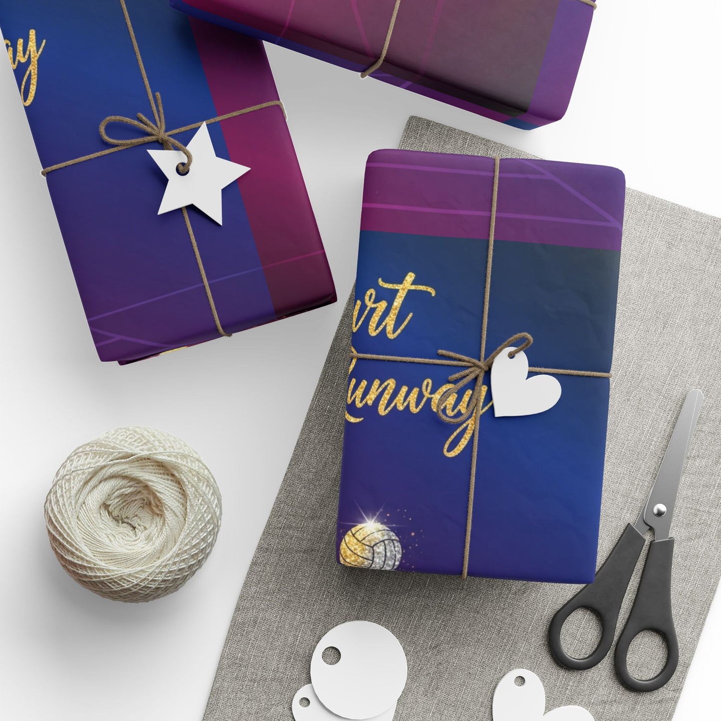 Festive Gift Wrapping Paper - Colorful Sparkling Design for All Occasions