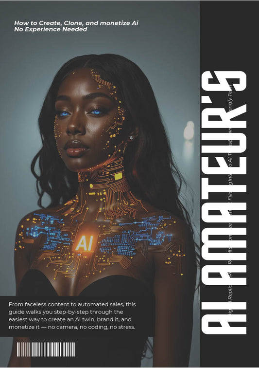 How to Create, Clone, and Monetize Ai - No Experience Needed -E-BOOK