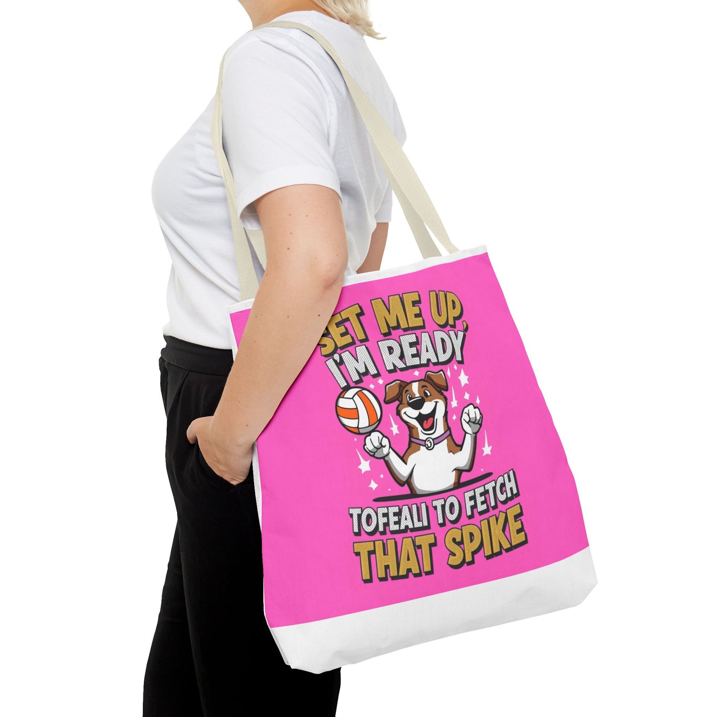 Fun Pet Lover Tote Bag - Perfect for Dog Owners, Gift for Animal Lovers, Cute Summer Accessory, Beach Bag, Gym Tote
