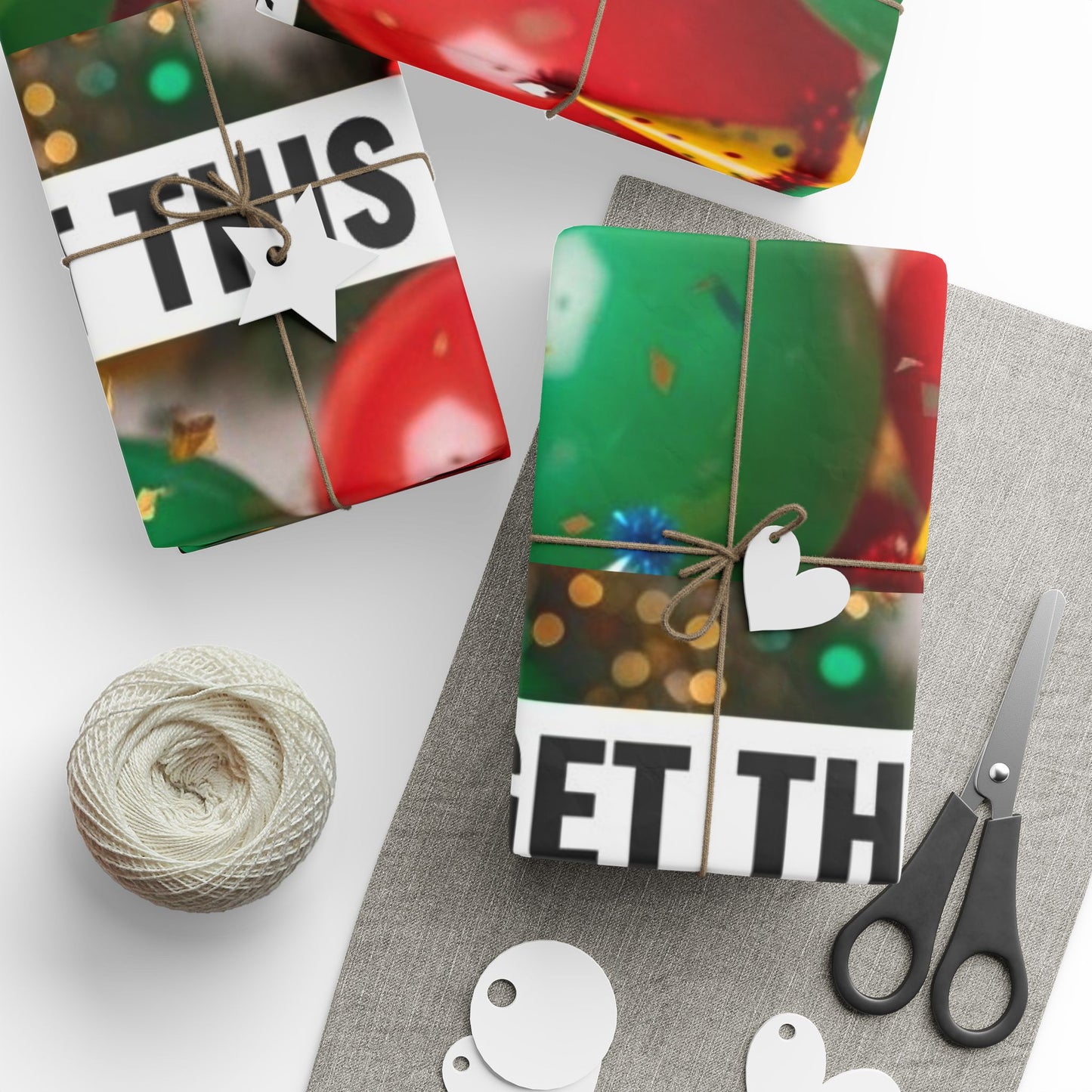 Festive Wrapping Paper: Let's Get the Party Started!