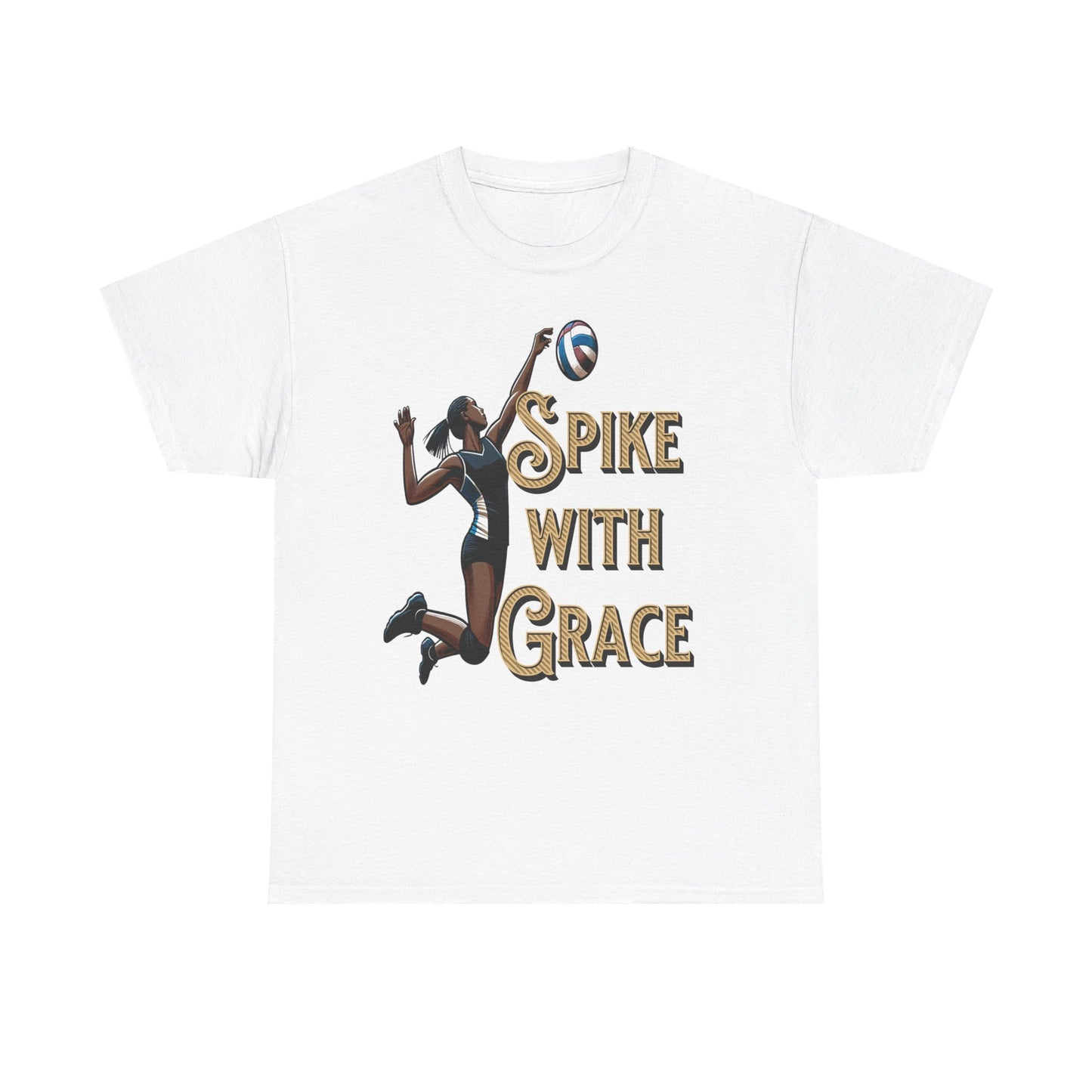 Spike with Grace Volleyball tshirt