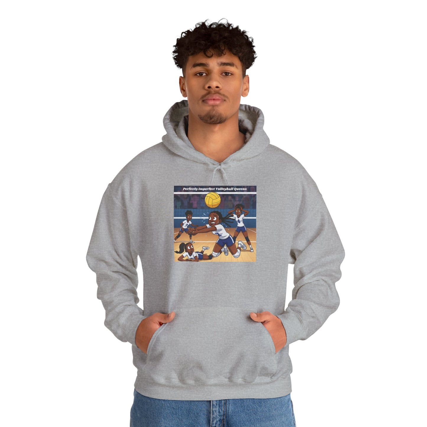 Sporty Unisex Hoodie – Perfect for Athletes, Gifts for Team Spirit, Hooded Sweatshirt for Warmth, Casual Wear, Sports Events