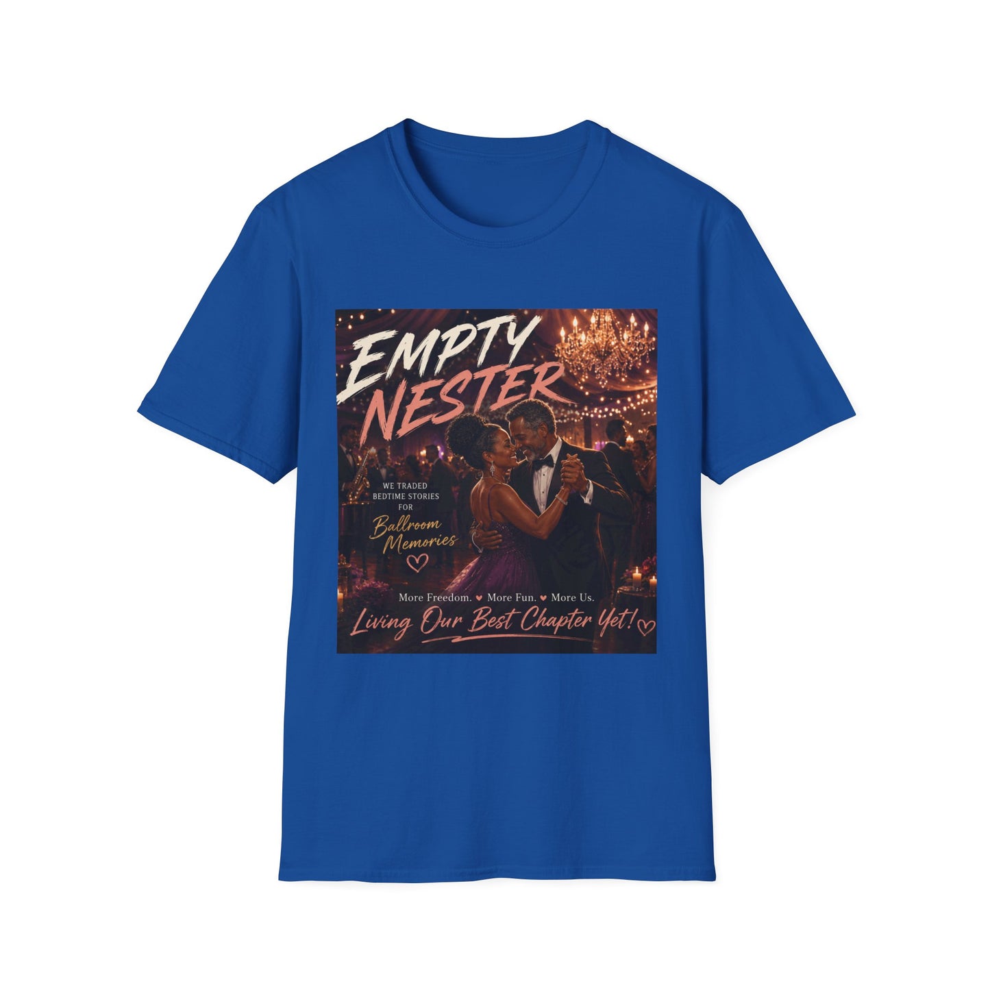 Empty Nester T-Shirt — Celebratory Retro Couple Design