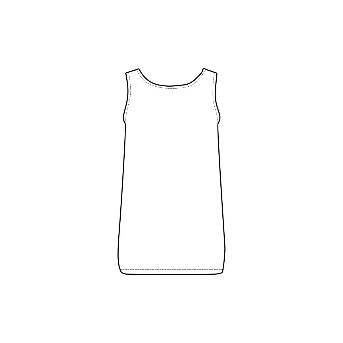 Tank Top — "Fabulous & Fit" Vintage Fitness Graphic for Women