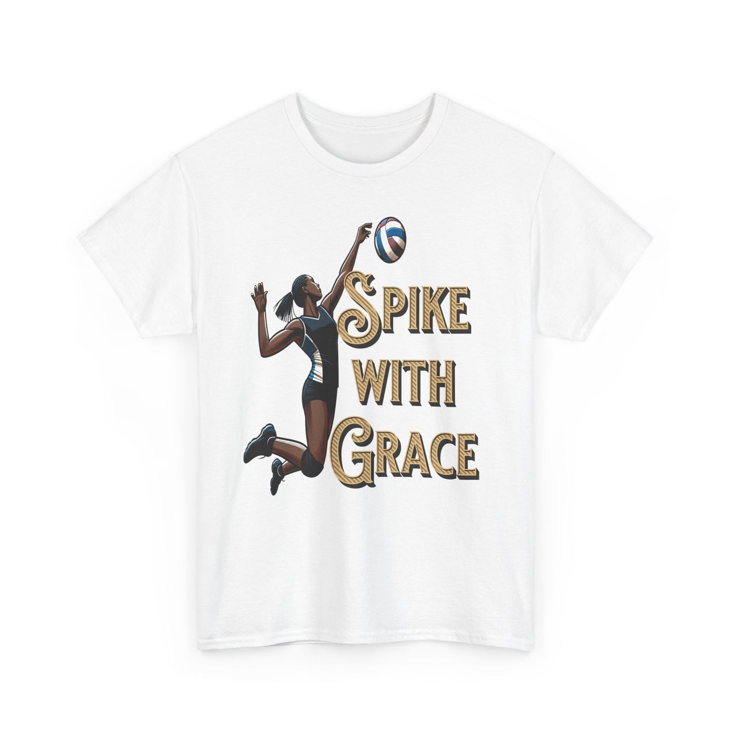 Spike with Grace Volleyball tshirt