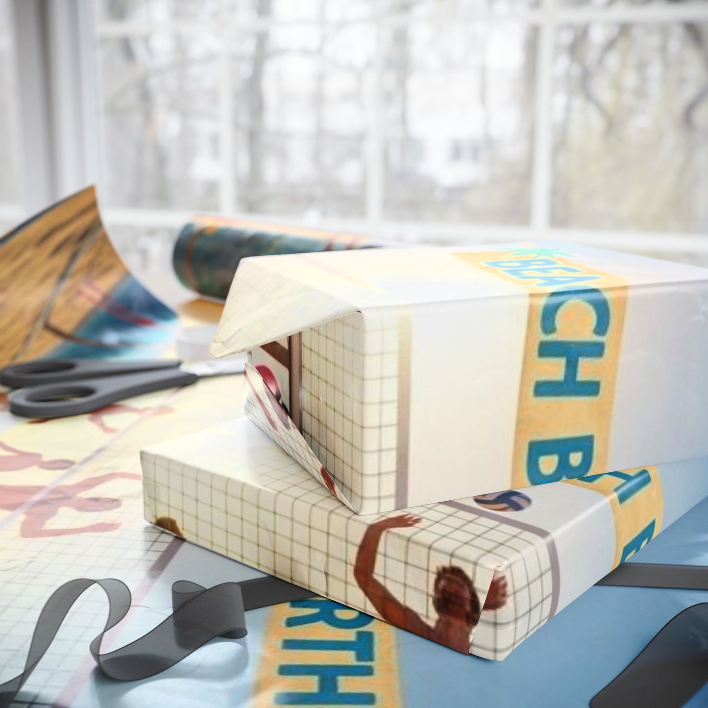 Tropical Paradise Wrapping Paper - Perfect for Holidays & Special Occasions