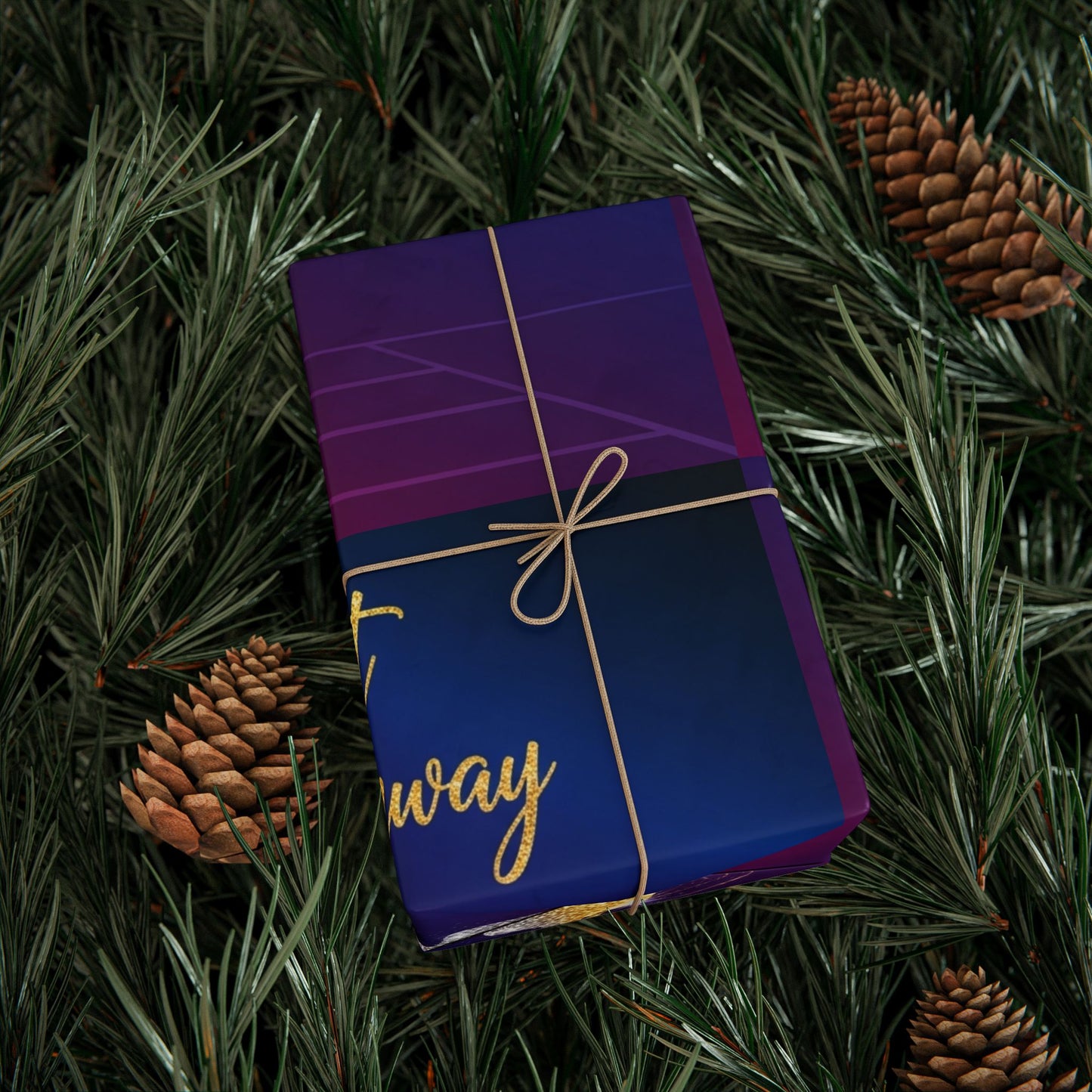 Festive Gift Wrapping Paper - Colorful Sparkling Design for All Occasions