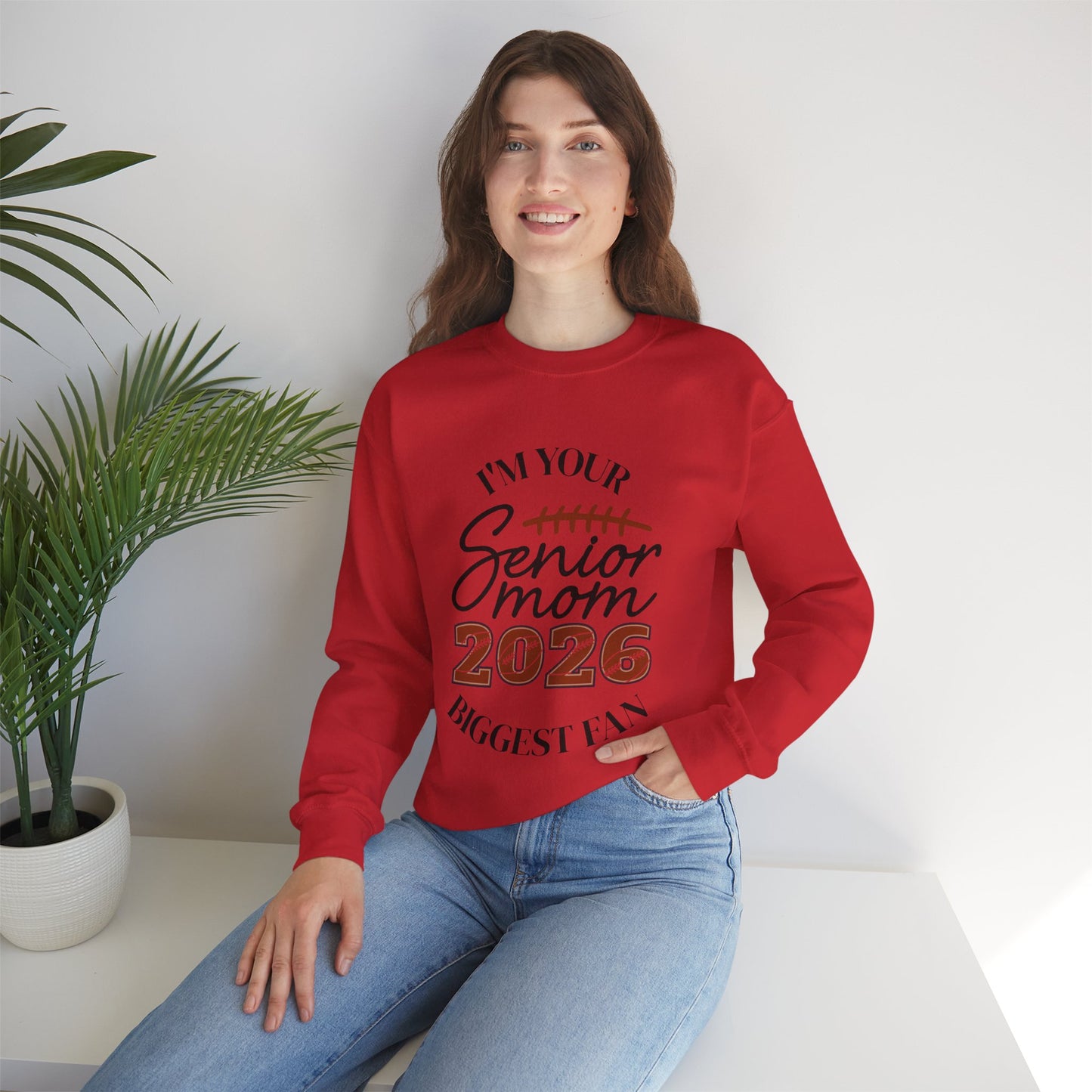 Senior Mom Crewneck Sweatshirt, Comfort for Graduation Season, Perfect Gift for Sports Moms, Cozy Apparel for Celebrations, 2026 [...]