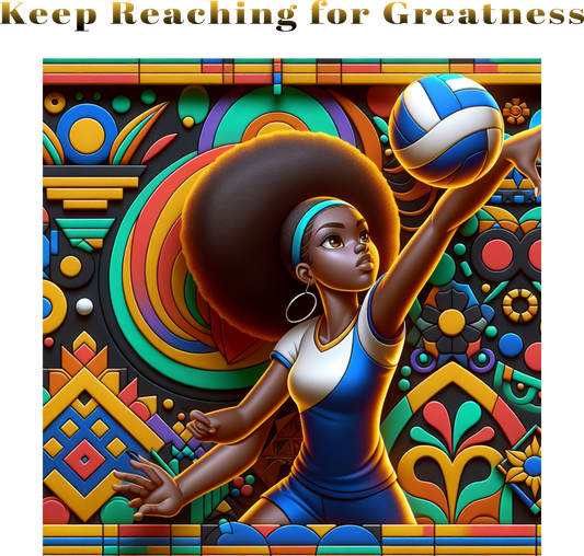 Vibrant Volleyball tshirt